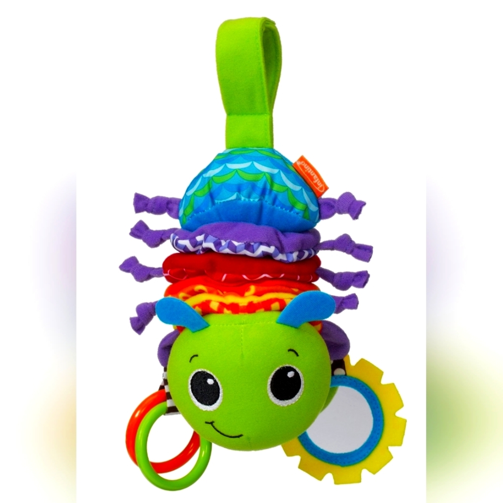 Infantino Baby Plus Caterpillar Musical Hug & Tug Toy Bug Stroller Car Seat